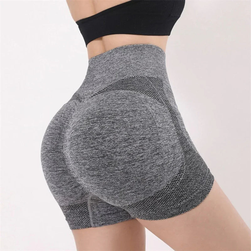 Shorts para academia e ioga com elevação de bunda