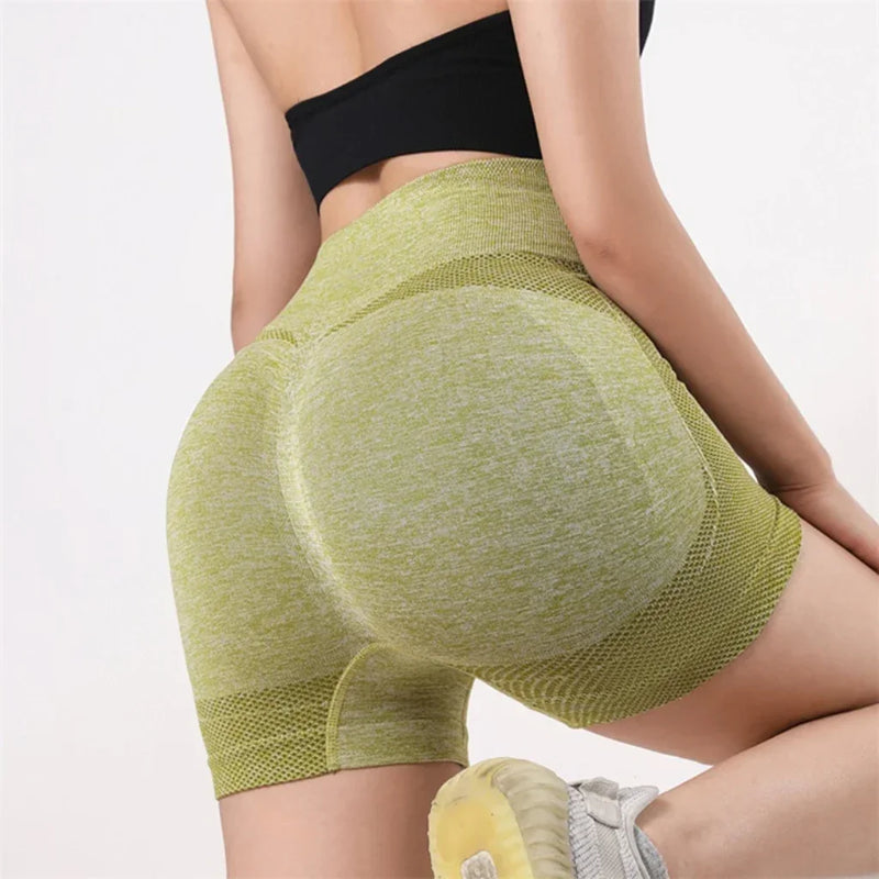 Shorts para academia e ioga com elevação de bunda