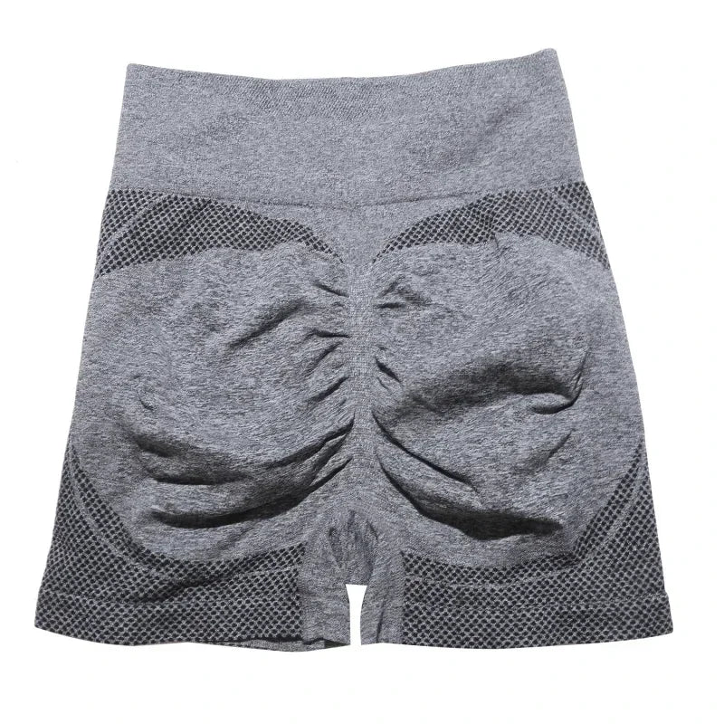 Shorts para academia e ioga com elevação de bunda