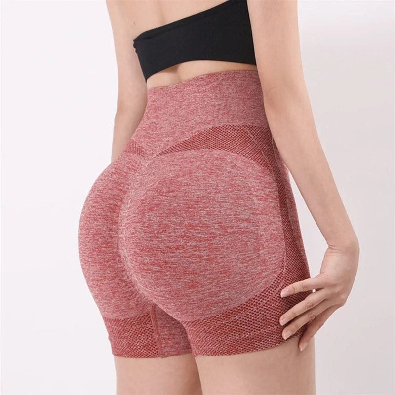 Shorts para academia e ioga com elevação de bunda